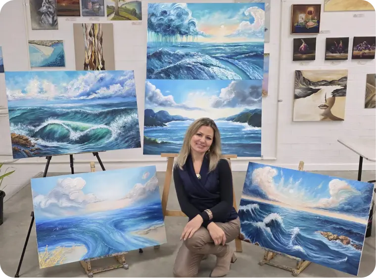 personalised artwork, hand painted art