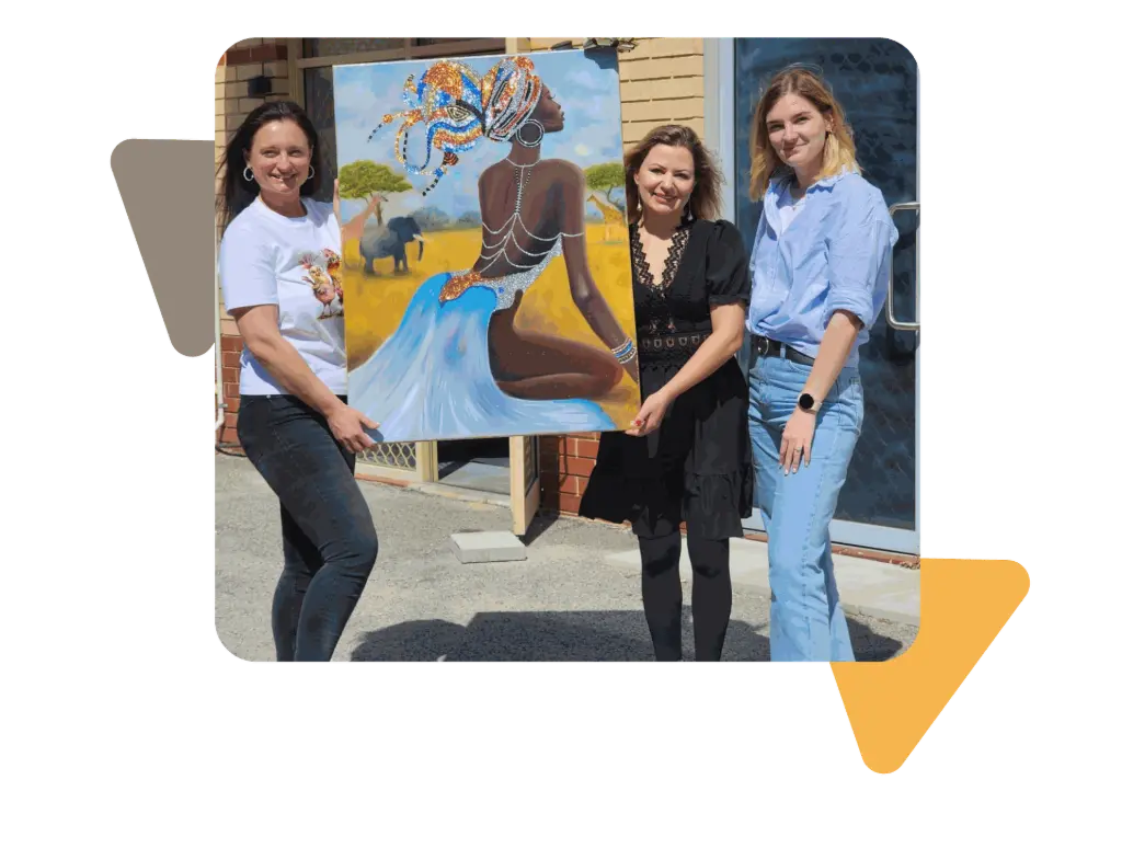 custom artwork Perth, oil painting Perth