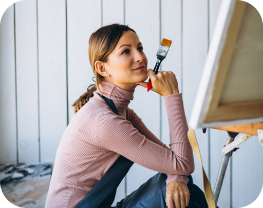 Tuesday (6:00 pm) – Oil Painting Classes for Adults